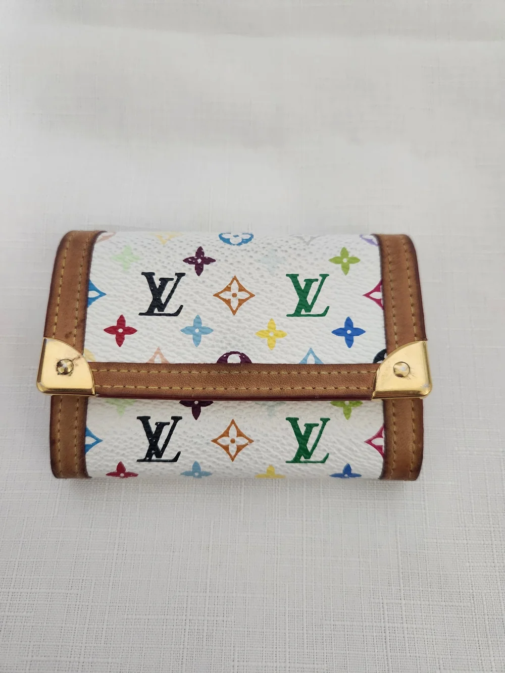 Louis Vuitton Takashi Murakami  Multicolor Small Wallet